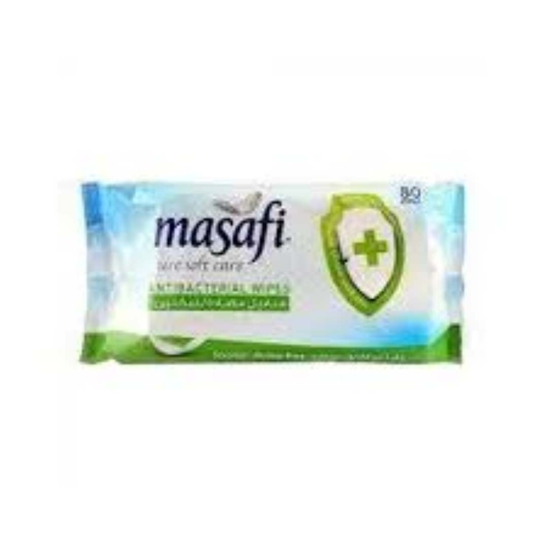 MASAFI ANTI-BACTERIAL WIPES 80'S